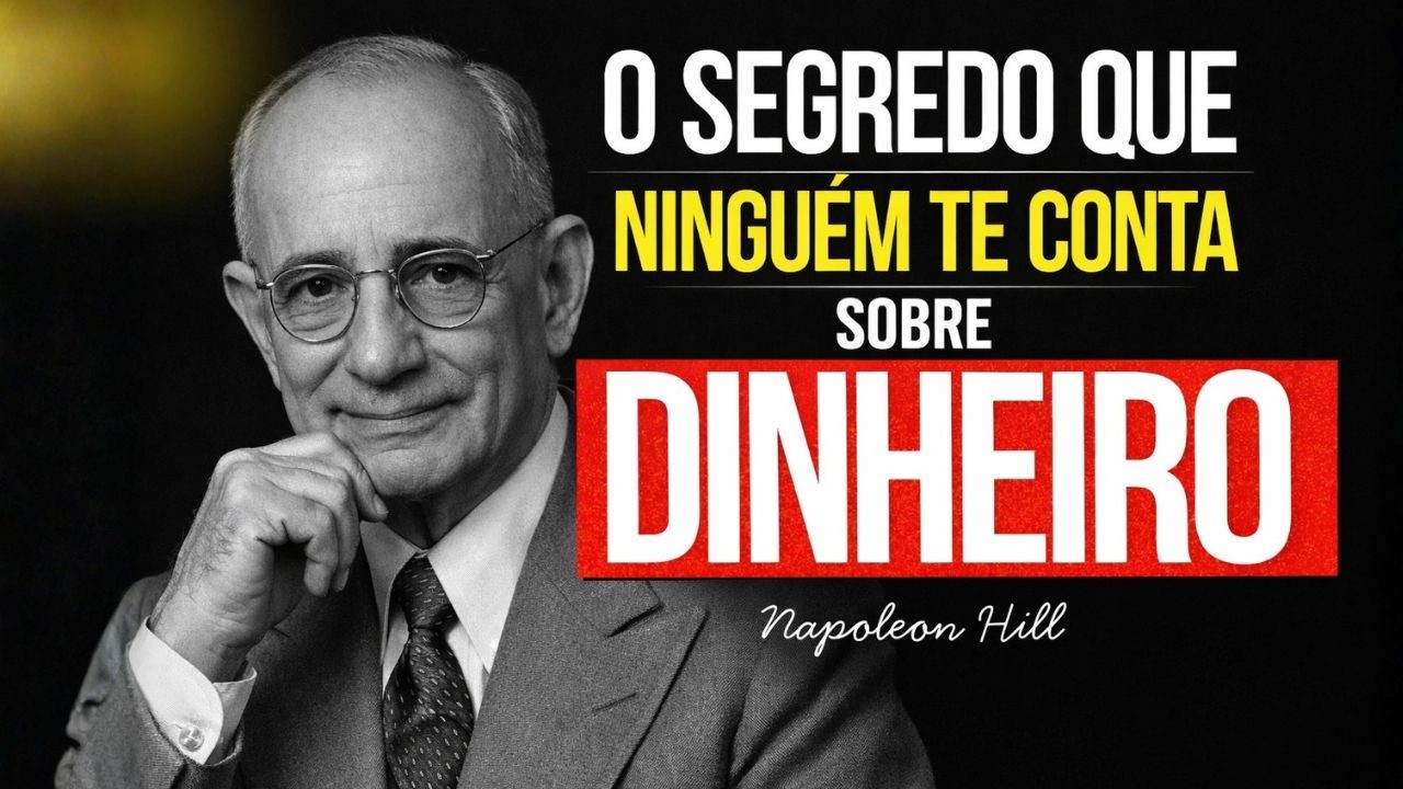 NÃO CONTE PARA NINGUÉM… Foi Assim Que Nunca Mais Fiquei Sem Dinheiro | Napoleon Hill