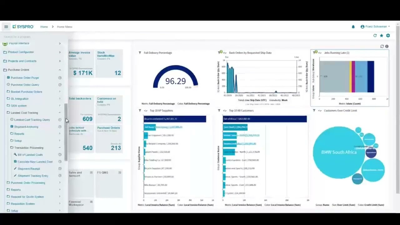 Syspro | Landed Cost Tracking