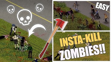 Project Zomboid Combat Guide! Tips & Tricks On Killing Large Groups Of Zombies! - The Fence Method