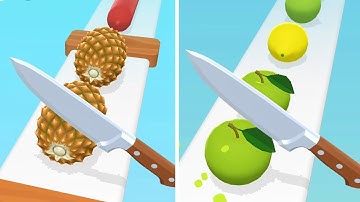 Perfect Slices! Very Satisfying and Relaxing ASMR Slicing Gameplay Video