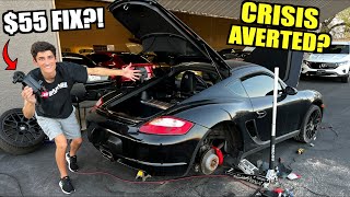 Will This $50 Part Solve Our $30,000 Blown Motor Issue? (Cheapest Cayman pt.2)