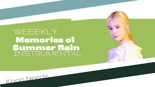 Weeekly - Memories of Summer Rain | Instrumental