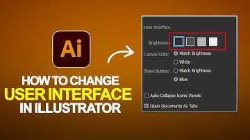 How to Change User interface Color in illustrator 2025 | Illustrator Beginner Tutorial
