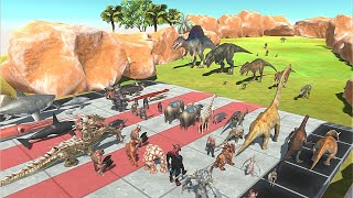 CARNIVORE DINOSAURS CHALLENGE - Animal Revolt Battle Simulator