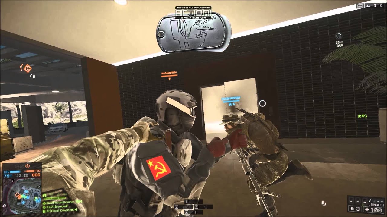 Battlefield 4-Crazy Knife Only Server!