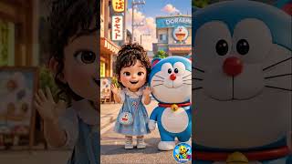 Doraemon’s Magical Walk Through Japan 🇯🇵✨ #youtubeshorts #ytshorts #doremon