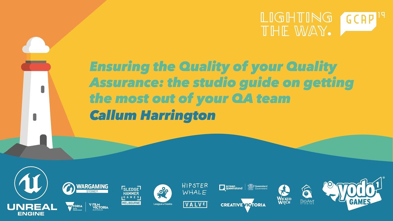 GCAP19: Callum Harrington - Ensuring the Quality of your Quality Assurance