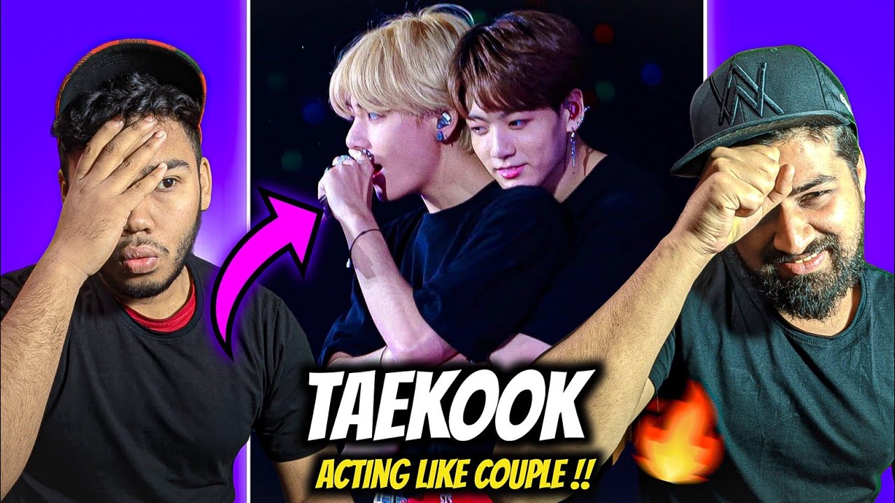 BTS Taekook (Taehyung & Jungkook) Acting Like Real Couples - Reaction | BTS REACTION !!!