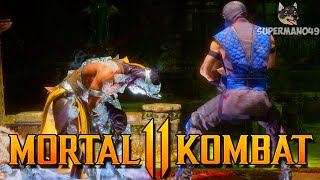 SUB-ZERO WITH THE GROUND ICE BRUTALITY! - Mortal Kombat 11: "Sub-Zero" Gameplay