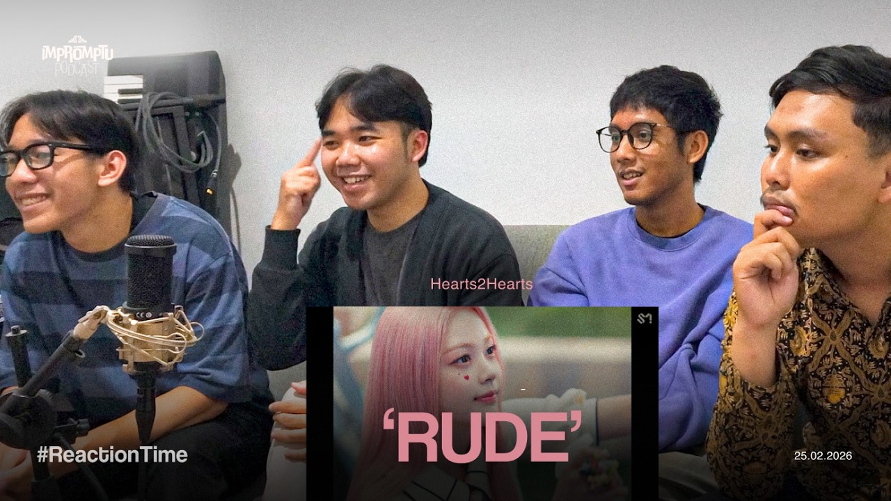 Hearts2Hearts - 'RUDE!' (MV) #ReactionTime