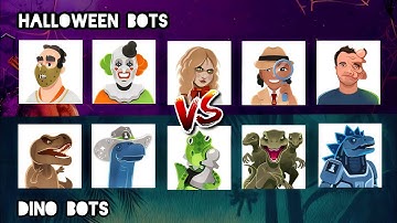 Can Halloween bots beat Dino bots 🤔#chess#gothamchess #chessgame #chesscom