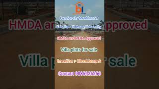💎 Prestige City Meerkhanpet: Best Plots Near Hyderabad Future City (Srisailam Highway) #shorts