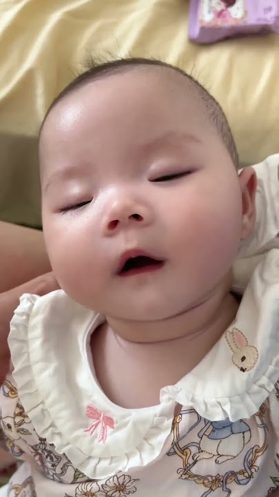 Cute baby#humancub #littlebaby #whatmybabylookslikewhenhefallsasleep #chubbycute