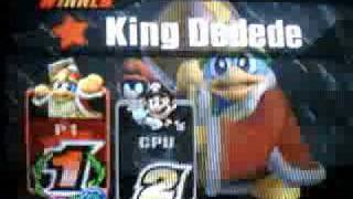 SSBB Stage Hack~Raining Result screen