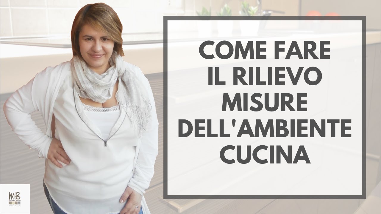 Come fare il rilievo misure dell'ambiente cucina - 2° puntata -