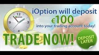 binary options no deposit bonus - free $100 ioption no deposit bonus