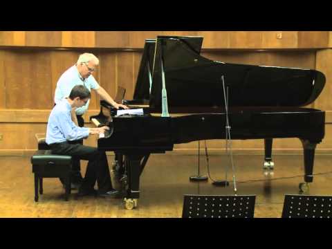 Masterclass with Joseph Kalichstein (Yishai Rubin, piano)