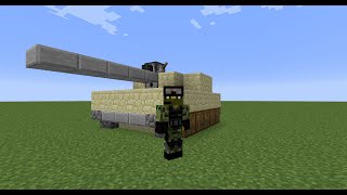 How to Build - Minecraft - M1 Abrams