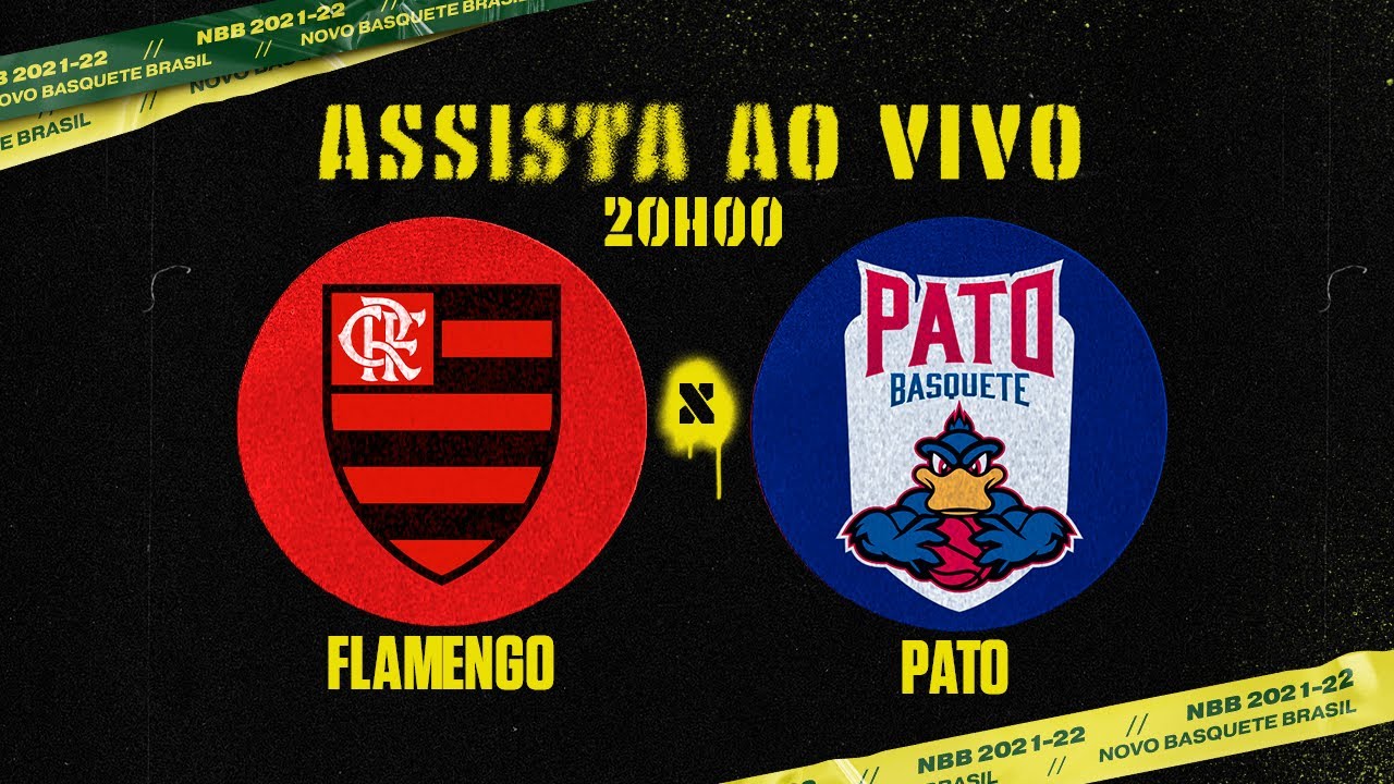 Flamengo x Pato Basquete: como ver o jogo do NBB AO VIVO online