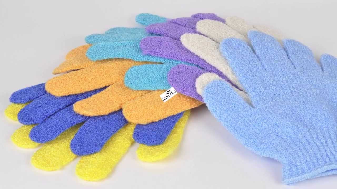 Use Exfoliating Gloves As A Body Scrub for Men and Women To Remove Dead