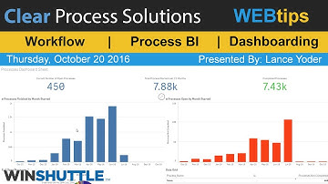 WINSHUTTLE Tutorials & WEBtips: Process BI Workflow Dashboarding Introduction and Training