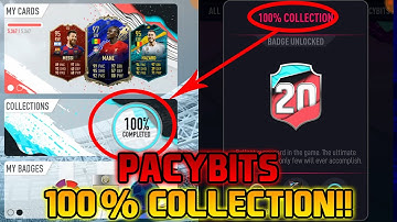 I GOT *100% COLLECTION ON PACYBITS FUT 20*!!! INSANE REWARDS!!! (must watch)