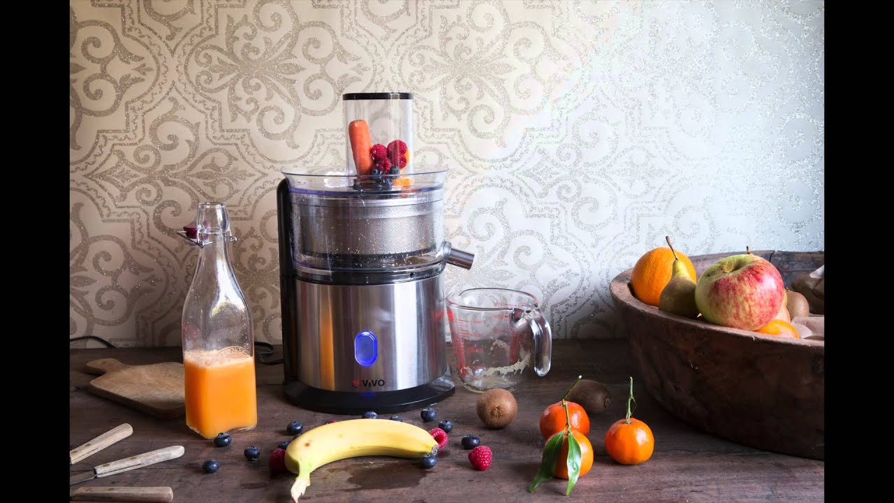 ViVo World's Quietest Centrifugal Whisper Silent Whole Fruit Juicer