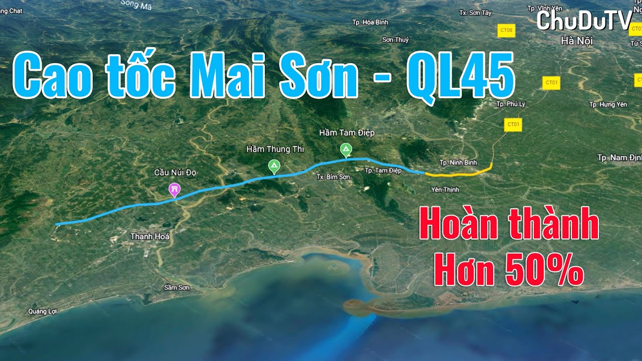 Bản đồ dẫn đường bản đồ cao tốc ninh bình thanh hóa cho chuyến đi an toàn và thuận tiện