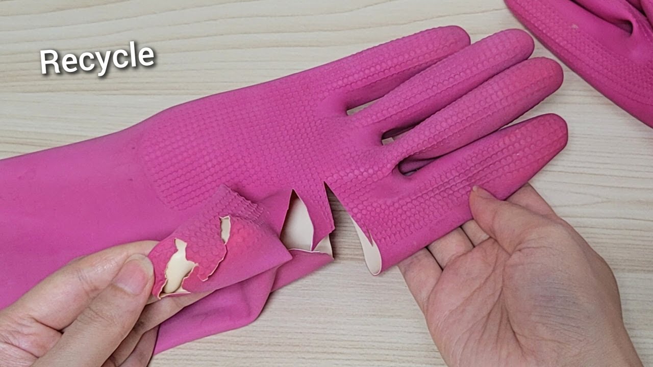 VERY EASY! Super recycling idea you've never seen with torn rubber