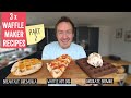 Road Testing a waffle maker! - 3 amazing waffle recipes | Part 2