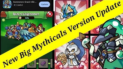 Five New Mythicals Update | Major Version 1.104.0 Update | Summoner