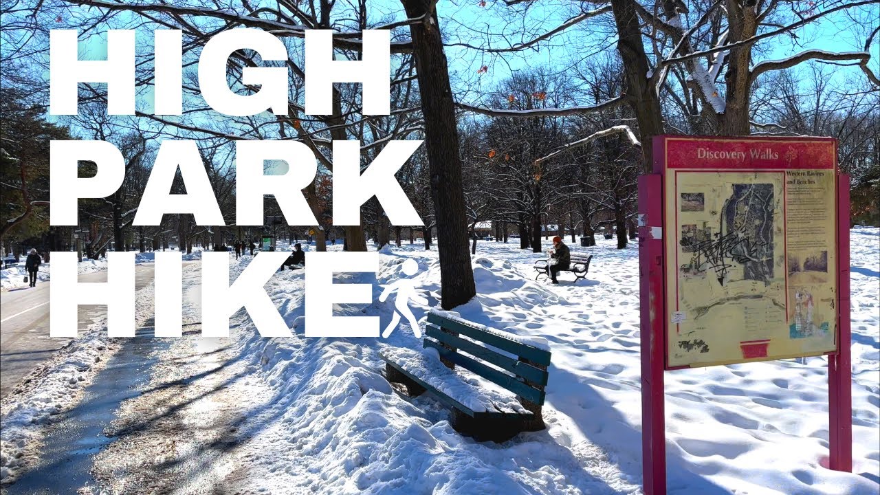 High Park, Toronto walk February 2022