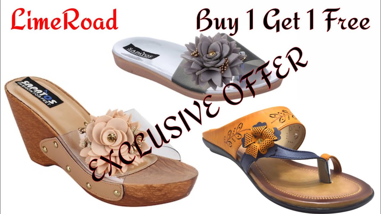 limeroad ladies slippers