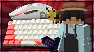 Thocky Keyboard + Mouse Sounds ASMR | Hypixel Bedwars