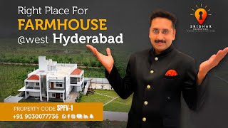 Best villa plots for sale in best price at west hyderabad | Sridhar Properties