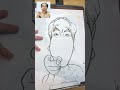 驚異の一発描き似顔絵！ エガちゃん #Shorts