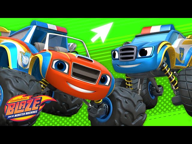 Officer Blaze's Puppy Rescue! 🐶 | 1 Hour of Science Games for Kids | Blaze and the Monster Machines class=