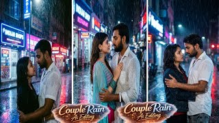 Romantic Rainy Night Portraits |Aesthetic Rain Couple Edit | screenshot 4