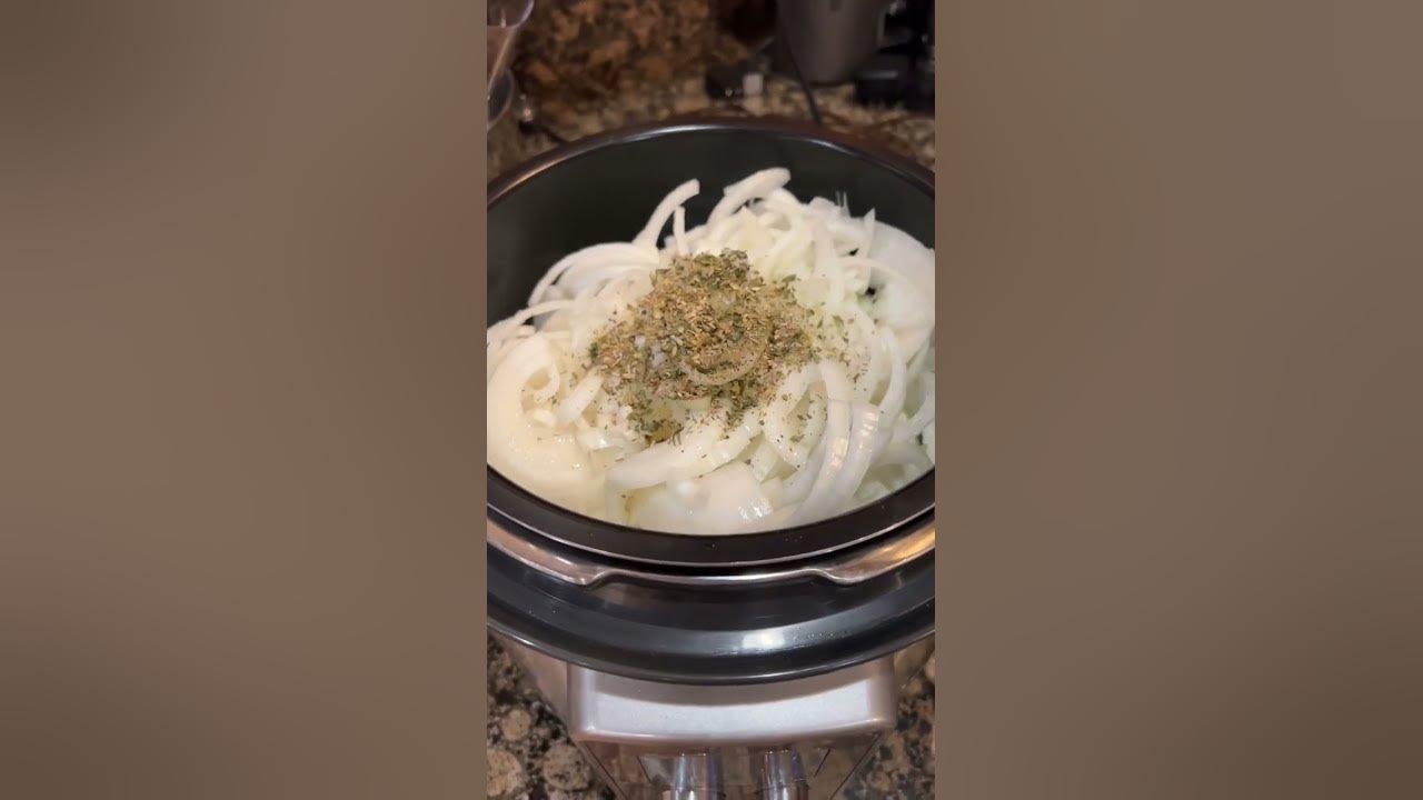 French Onion Soup Vitamix Food Processor & Breville Pressure Cooker