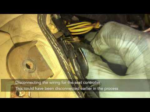 Peugeot 607 Drivers Seat Removal @peugeotCitroen2CV