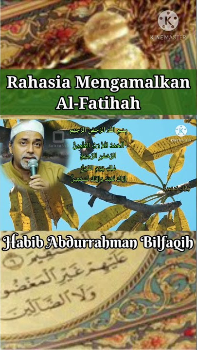 Rahasia Amalan Surat Al-Fatihah || Habib Abdurrahman Bilfaqih