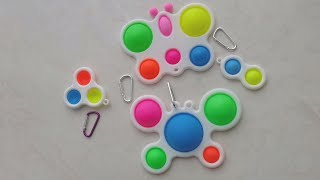 Simple Dimple Fidget Toy Set Unboxing - Mini, Butterfly, Crab