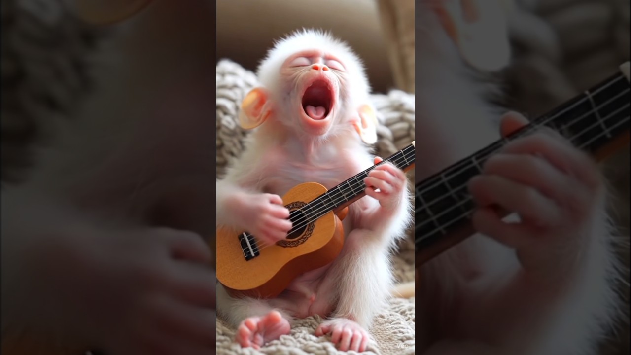 Вирусное видео с поющей обезьяной, которое вы не видели 