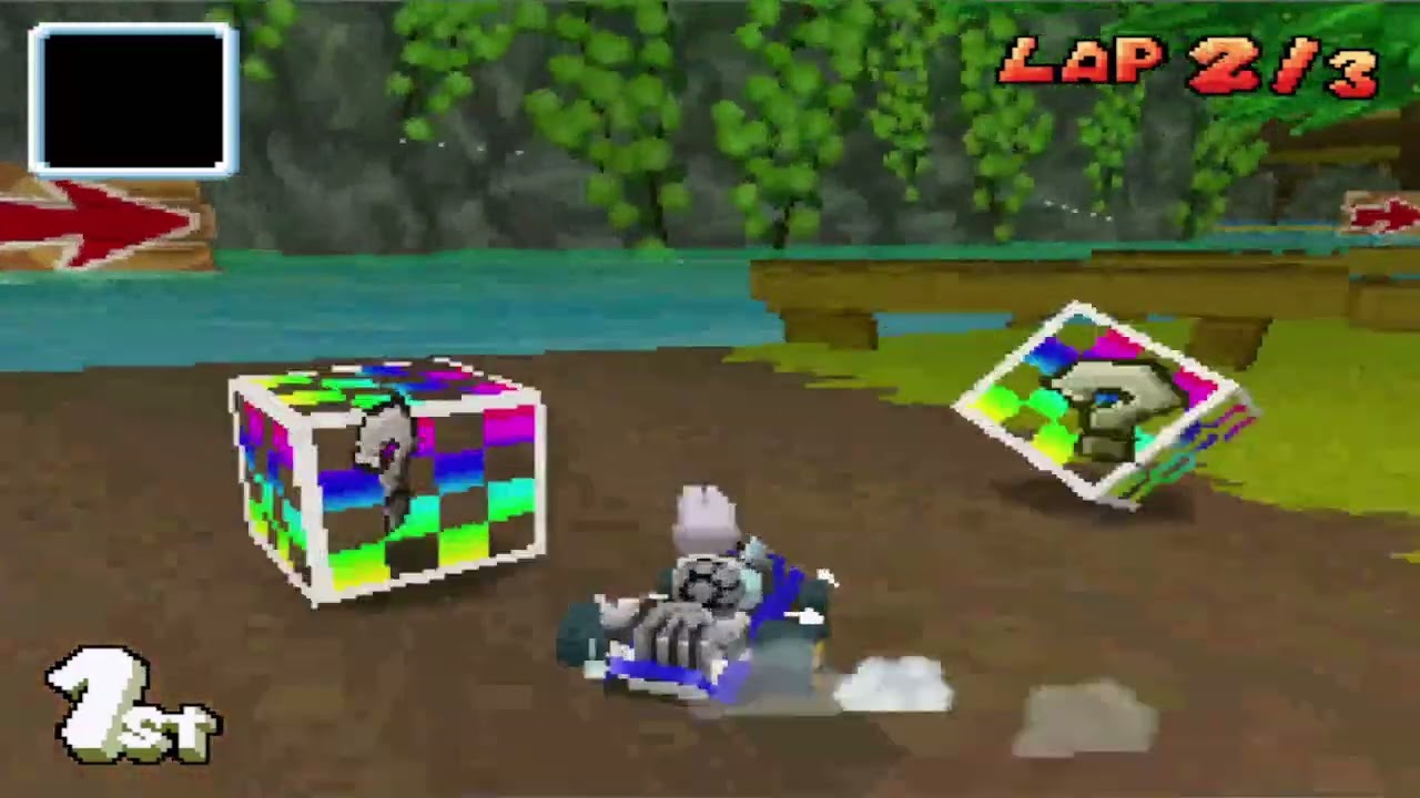 [MKDS] Peaceful Lake Hidden Beneath the Trees - Lakeside Forest