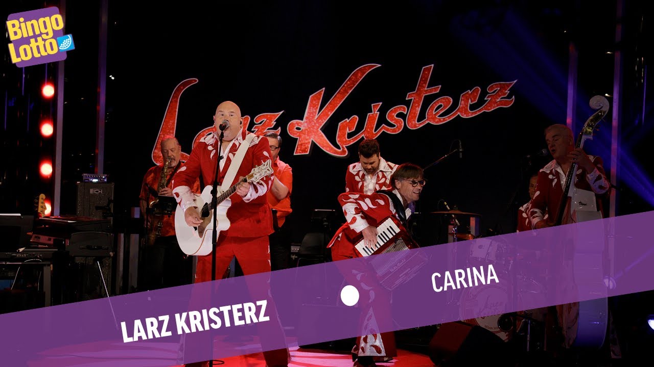 Larz Kristerz - Carina - Live i BingoLotto