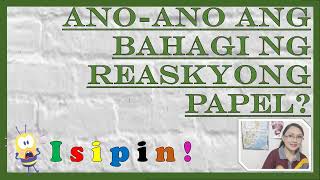 Pagsulat ng Reaksyong Papel (Aralin 6 Unang Bahagi) SHS Pagbasa Pangangalap ng Datos Pagsulat ng Reaksyong Papel (Aralin 6 Unang Bahagi) SHS Pagbasa Pangangalap ng Datos