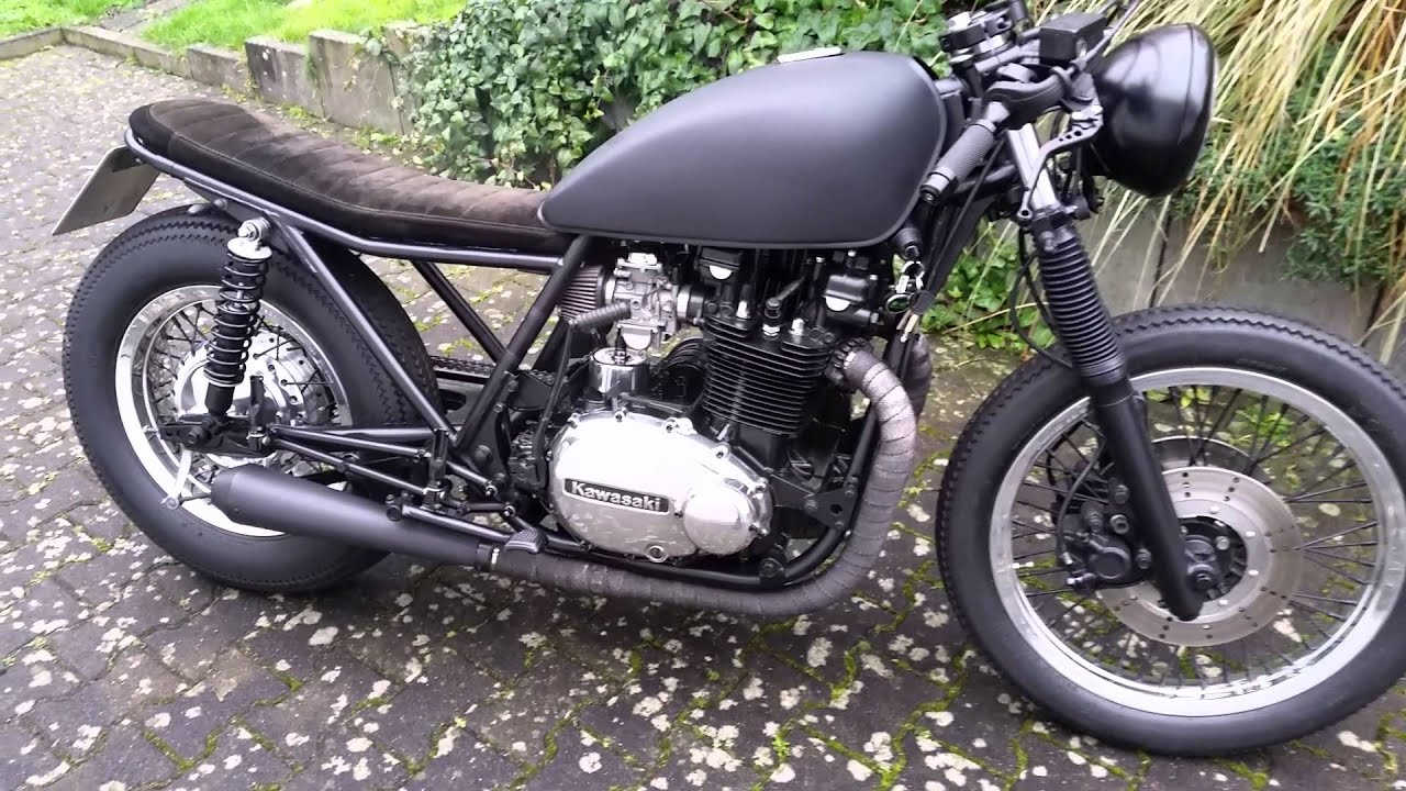 Cafe Racer Kawasaki Z LTD Bj. 1982 - YouTube