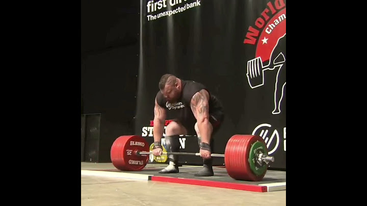 500Kg Deadlift By *@Eddie 'The Beast' Hall*  #shorts
