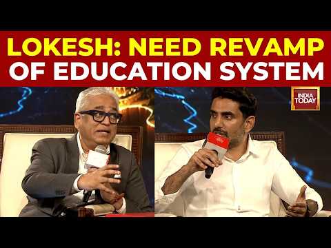 Nara Lokesh To Rajdeep Sardesai: 'Education System Has To Be Realigned' | India Today Conclave South