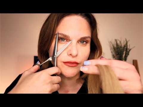 ASMR Hair Consultation & Haircut